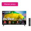 EXCLUSIVO! Smart TV 65 4K LG 65QNED73ASA QNED Processador a7 AI WebOS 25