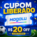 Aquecimento Liberado! Cupom R$20 OFF Magalu Pra Arrumar o Churrasco do Jogo!