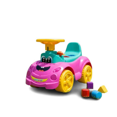 Totokinha Infantil Menina Rosa Com Buzina, Chave E Peças - Cardoso Toys