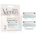 Gillette Venus para Área Íntima, Carga para Aparelho de Depilação Íntima 2 Unidades