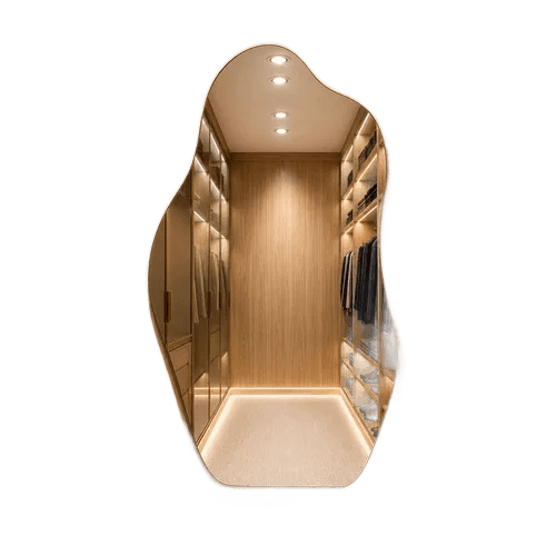Espelho Ravenna 100x50cm Corpo Inteiro Grande Moderno Luxo