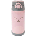Garrafa Térmica Buba Parede Dupla Gumy 400ml Rosa