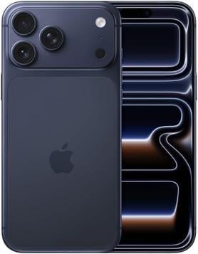 iPhone 17 Pro Max Apple 256GB, Câmera Tripla Fusion de 48MP, Tela 6.9" Super Retina XDR, Azul-intenso