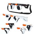 VR Gunstock para PlayStation VR2 Controlador de jogo de sucção magnética Estoque de arma para jogos PS VR2 com alça