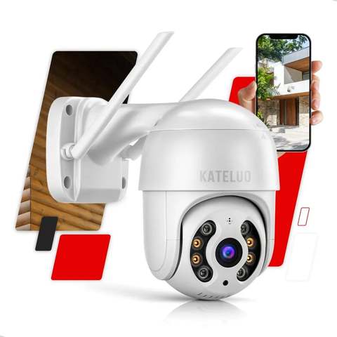 Câmera De Segurança Wifi Yoosee Externa Mini Dome Full Hd Infravermelho Prova D'água Kateluo