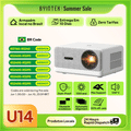BYINTEK LOVE U14 Full HD 1080P Suporte 4K Bluetooth 5.0 e Wifi 6 1250ANSI,Foco Automático