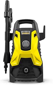 Lavadora De Alta Pressão Kärcher Prática Black 1500 Psi/libras 1400w 300l/h Com Aplicador De Detergente E Lança Regulável 220v