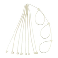 Abraçadeira Nylon 2,5x150mm Branca 100 peças EDA