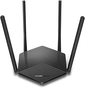Roteador Mercusys Tp-link Mr60x Wifi 6 Gigabit Dual Band Ax1500 Porta Gigabit 4x Antenas Easy Mesh