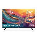 Smart TV HQ LED 24" 2 HDMI 2 USB WI-FI Android 11 e Processador Quad Core