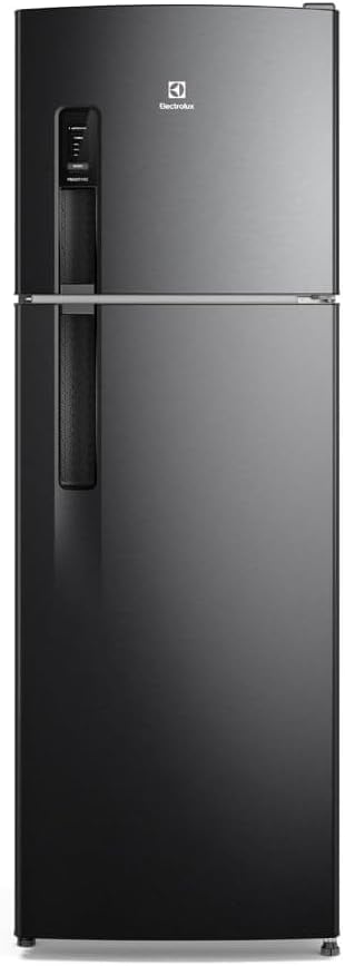 Electrolux Geladeira 380L Frost Free AutoSense Inverter Black Inox Look 2 Portas Degelo Automático - IF41B