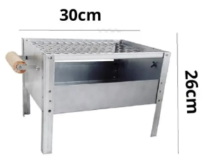 Churrasqueira/Grill Galvanizada com Grelha