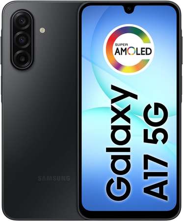 Smartphone Samsung Galaxy A17 5G, 128GB, 4GB, 50MP Tela 6.7" - Preto