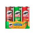 Salgadinho Batata Frita Pringles Tripack Festa do Futebol 322g