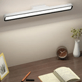 Luminária LED Recarregável Sem Fio com Suporte Magnético e Botão Touch | Luz Bastão USB 35cm para Armário Closet,
