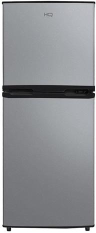 Geladeira Refrigerador Compacto HQ 140L Duplex Defrost, Baixo Consumo A+++ Preto/Cinza HQ-140RDF (220, Volts)