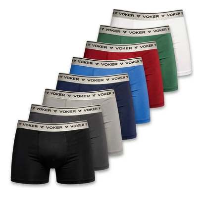 Kit Cuecas Box Boxer 10 Peças Original Atacado Voker