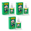 3 Unidades Perfume Cebolinha 25ml Edição Limitada Frasco De Vidro
