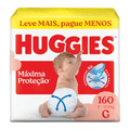 Fralda Huggies Máxima Proteção G 160 unidades