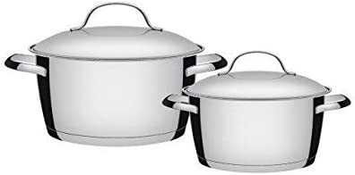 Jogo De Panelas Com Fundo Triplo 2 Peças, Tramontina, 65660230, Inox