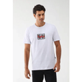 Camiseta Billabong Reta Chest Wave Branca