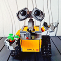 687 Peças Novas em Estoque Decoração de Parede Disney Wall E Robô MOC-21303 Blocos de Montar DIY Presentes para