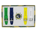 Relógio Masculino de Aço Tuguir Analógico Infinity TGI39001