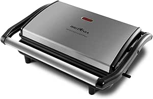 [Magalu] Sanduicheira/Grill Britânia Press BGR27I 2 em 1 Prata 850W - 220V