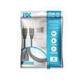Cabo Hdmi 2.0 4K Hdr 19P 2M Pix Gold, Preto