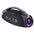 Caixa de Som Bluetooth Pulse X Boombox 220W RMS, Resistente a Água e com Iluminação LED – SP626