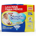 Lenço Umedecido Mamypoko Dia&Noite 200 unidades (4 Pacotes com 50 unidades)