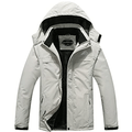 OTU Jaqueta masculina à prova d'água para esqui snowboard casaco de inverno quente com capuz para neve de montanha Ci