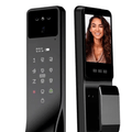 Fechadura Digital KABUM! smart Security Com maçaneta Reconhecimento Facial Biometria Controle via app Preto - KSFD700PT