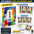 Álbum da copa do mundo 2026 + Figurinhas Original Panini