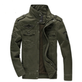 Nova Jaqueta Militar Casual Masculina 2026 Tamanhos Grandes M-6XL Jaqueta Masculina Air Force One Primavera e Outono Cas