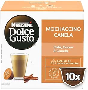[Regional] Nescafé Dolce Gusto Café Em Cápsula Mochaccino Canela 10 Cápsulas 172g