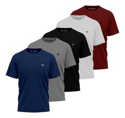 Kit 3 Camisetas Masculina Camisa Slim Voker Premium Atacado