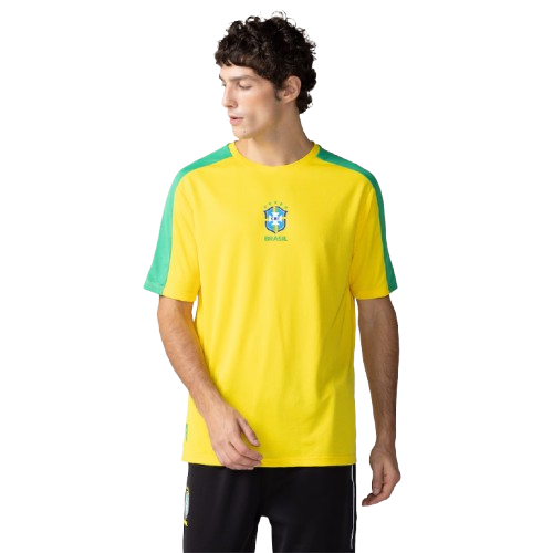 Camiseta Da Seleção Do Brasil Recorte Cbf 26/27 Masculina