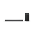 Soundbar LG S70TY Dolby Atmos com configuração de canais 3.1.1 e 400W RMS