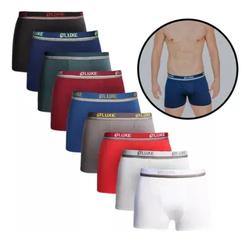 Kit 10 Cuecas Boxer Microfibra Premium Sofisticado Conforto