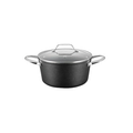 Caçarola Alumínio Inox Fundo Triplo 24 cm