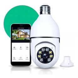 Câmera IP Yoosee Panorâmica 360 - Lampada LED com Monitoramento Remoto e Visão Noturna - Eletro lika
