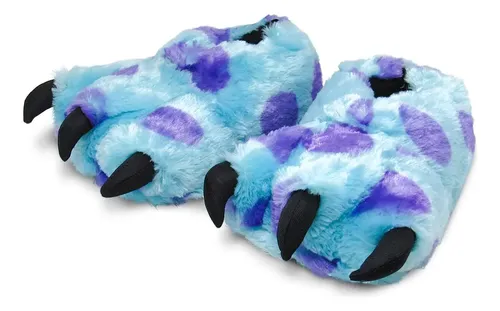 Pantufa 3d Pelúcia Garra Sulley Monstros Sa - Disney Pixar