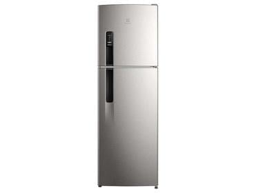 Geladeira Electrolux Frost Free 400l Autosense Inverter Duplex Inox Look (if44s)
