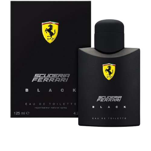 Perfume Ferrari Black Scuderia Eau de Toilette Perfume Masculino 125ml - Incolor
