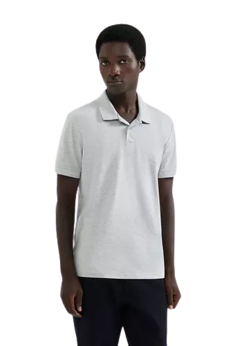 Camisa Polo Básica Masculina Manga Curta Em Piquet Hering