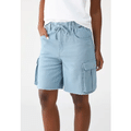 Bermuda Fechada Vans Cargo Kaylee Azul - PP